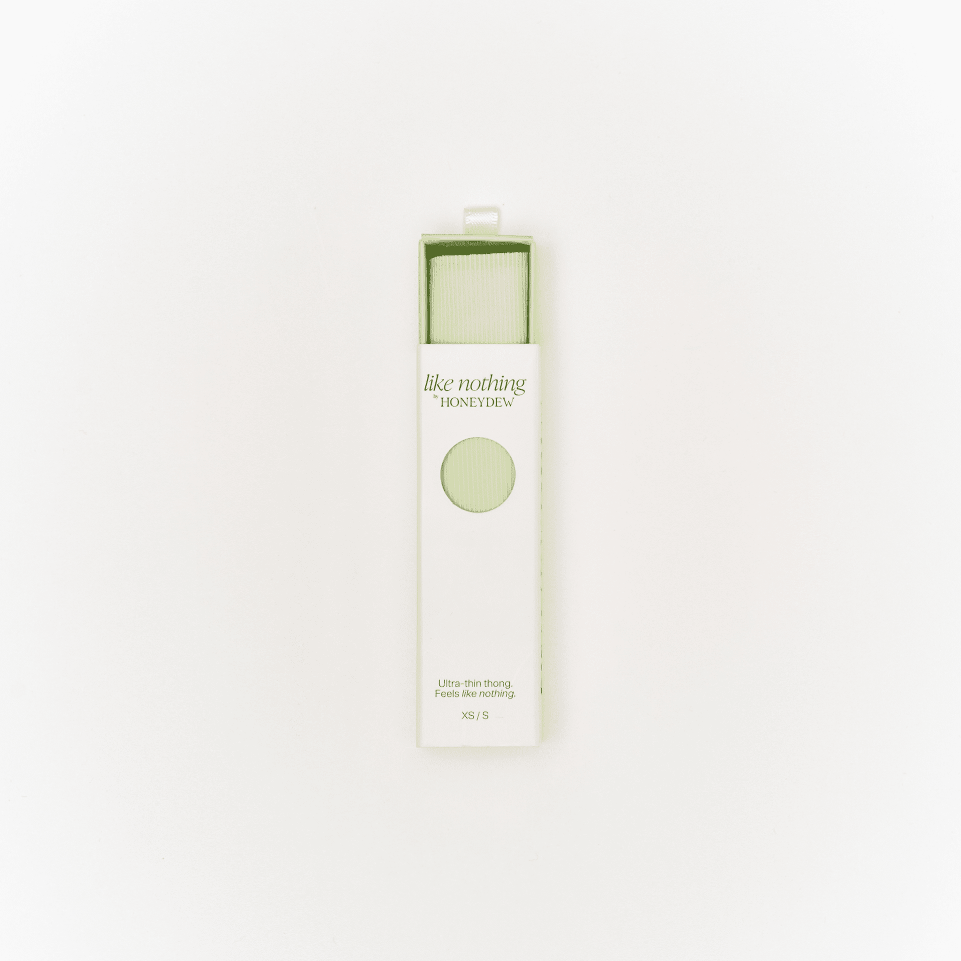 Like Nothing Thong in Pistachio - Underwear -