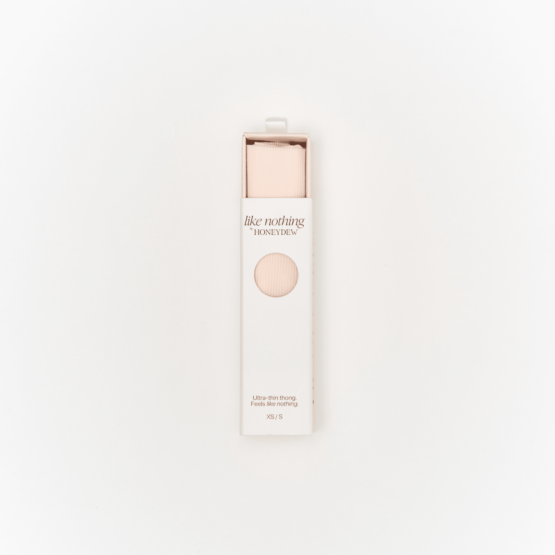 Like Nothing Thong in Sunset Coral - Underwear -