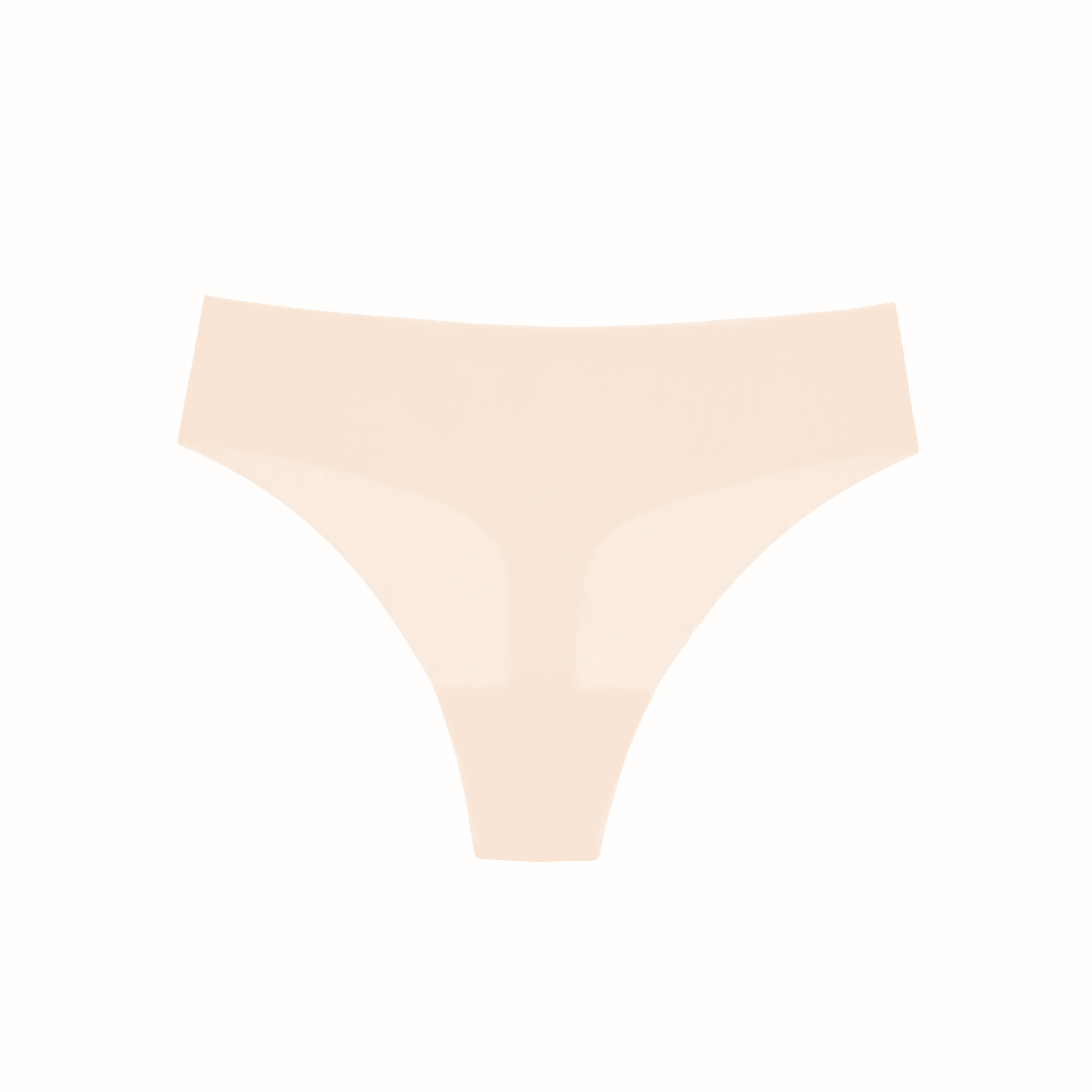 Like Nothing Thong in Sunset Coral - Underwear -