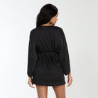 Love Story Robe In Black - Robe -