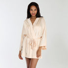 Love Story Robe In Champange - Robe -