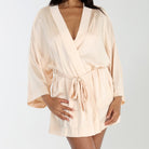 Love Story Robe In Champange - Robe -