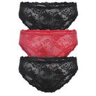 Maria Lace Bikini 3PK in Black/Love Song/Black - Bikini - Black Love Song Black