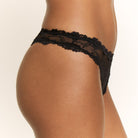 Maria Thong in Black - Thong -