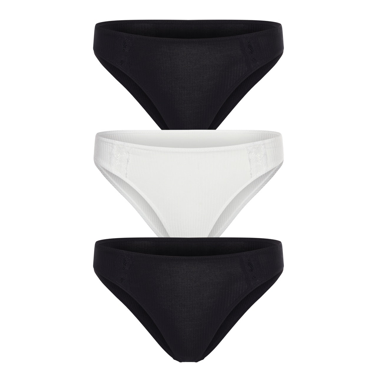 Minnie Bikini 3-Pack - Bikini - Black White Black