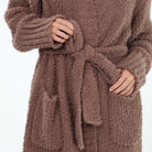 Morning Brew Robe In Mushroom - Robe -