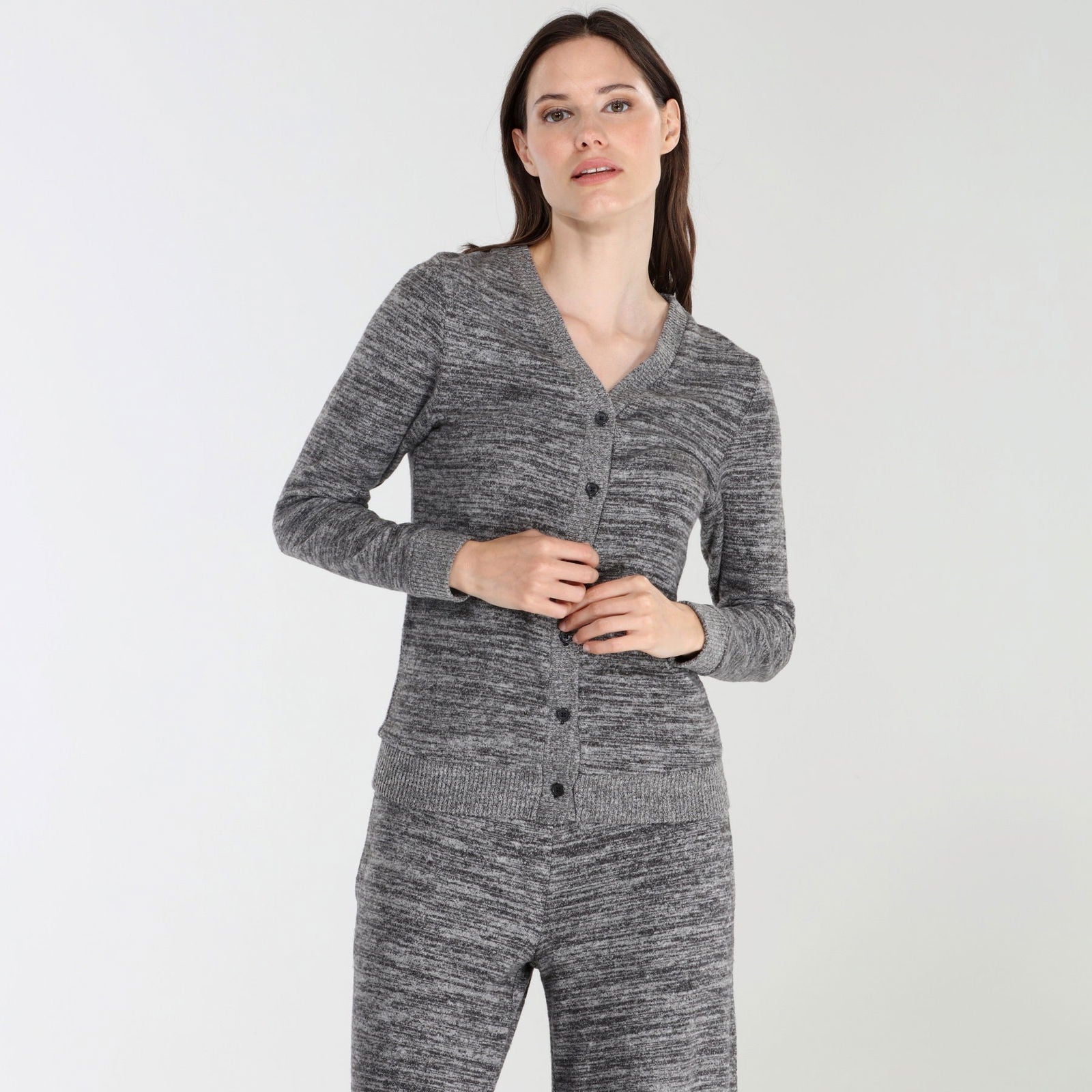 New Moon Lounge Set In Black - Loungewear -