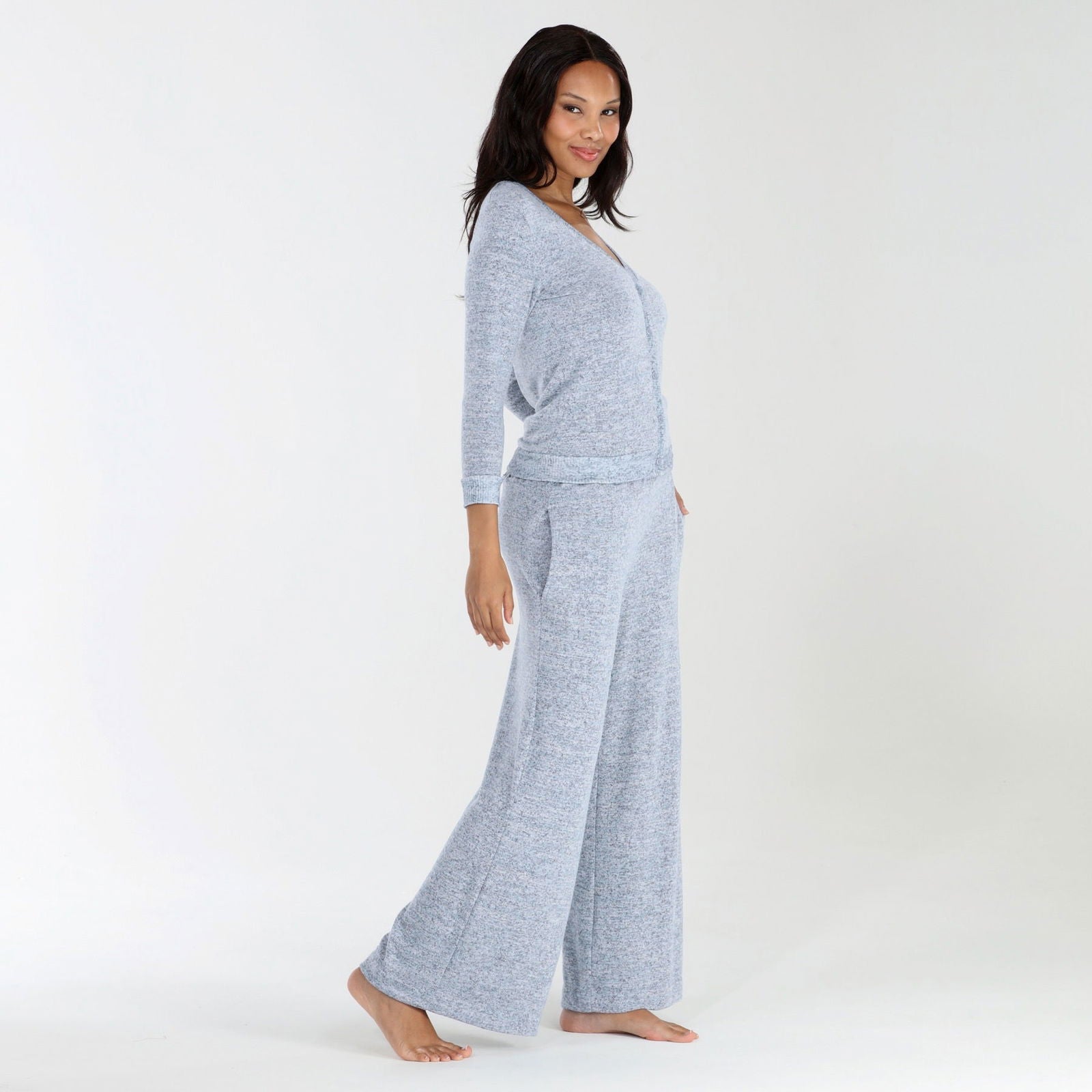 New Moon Lounge Set In Stormy - Loungewear -