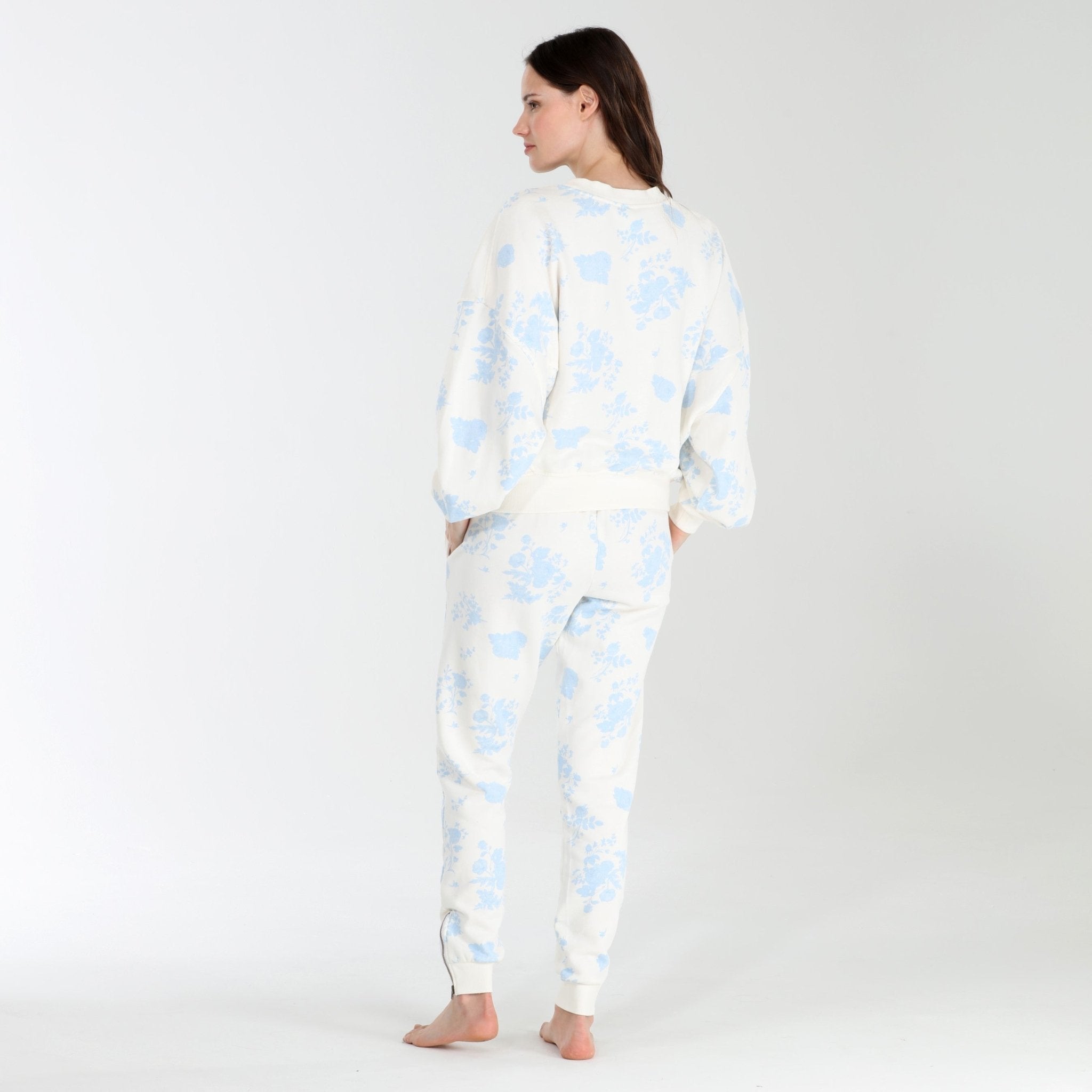 No Plans Jogger in Honeymoon Floral - Sleepwear & Loungewear -