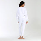 No Plans Jogger in White - Sleepwear & Loungewear -