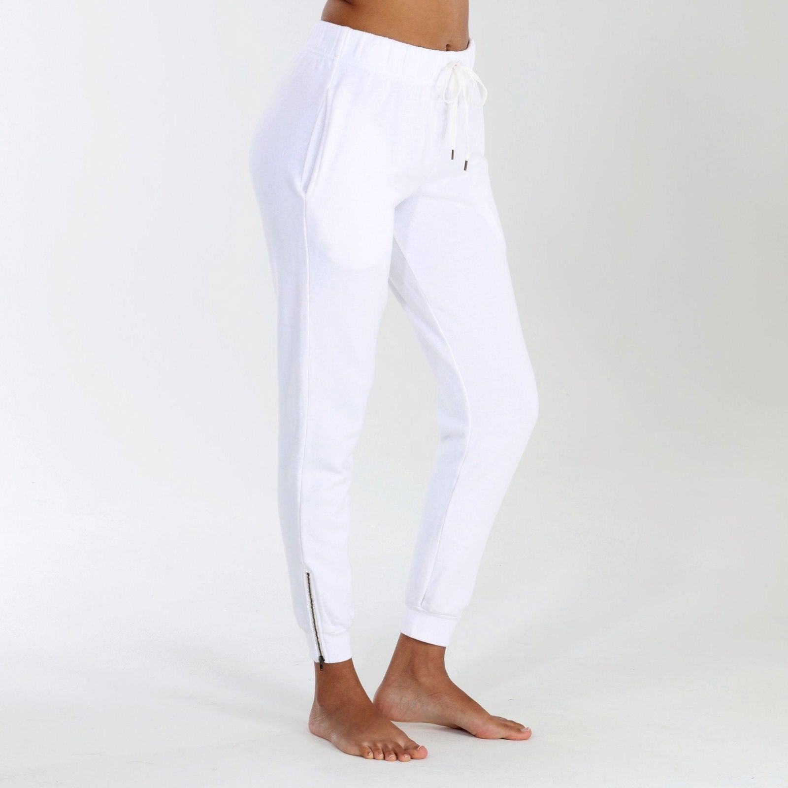 No Plans Jogger in White - Sleepwear & Loungewear -