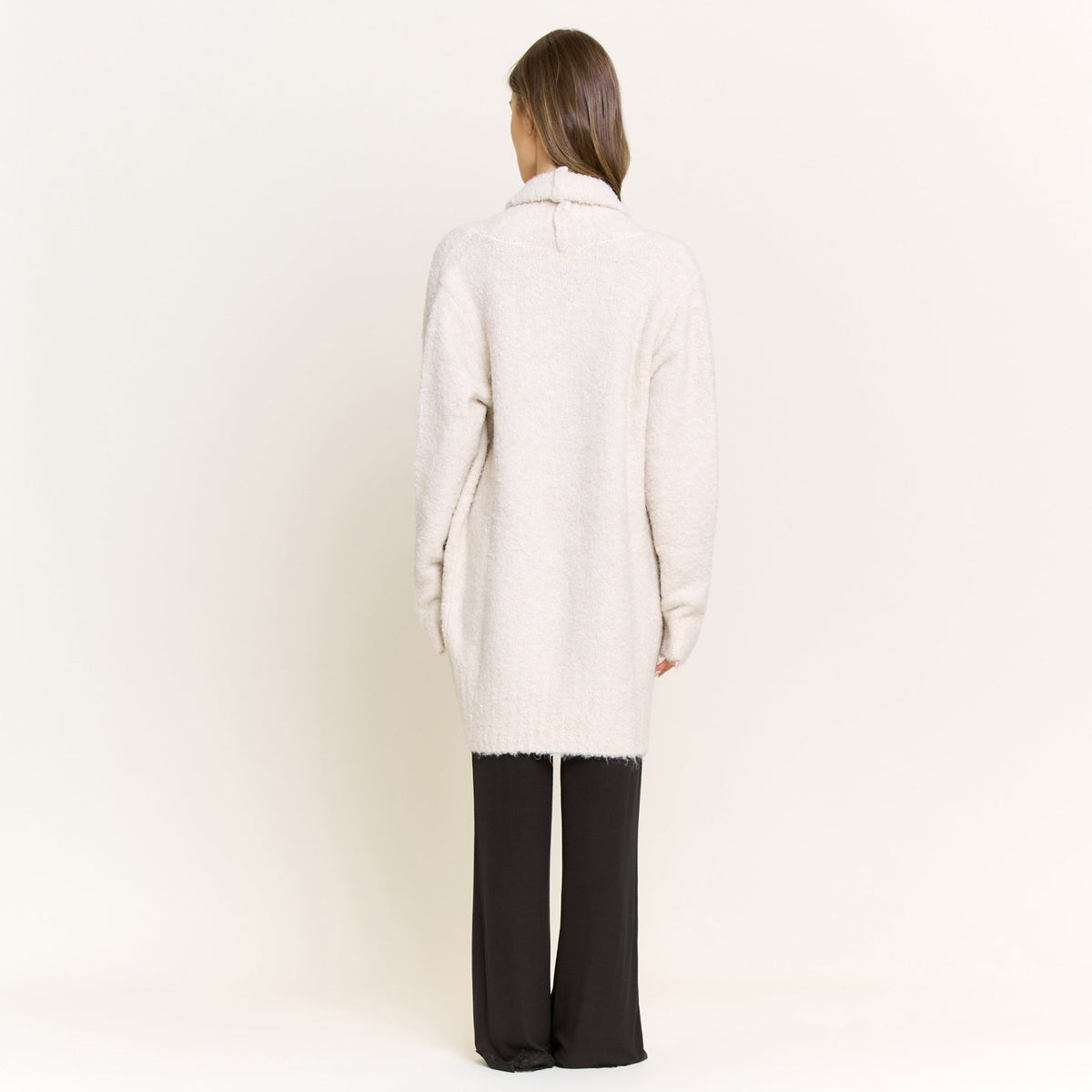 Ready to Relax Cardigan in Ivory - Robe -