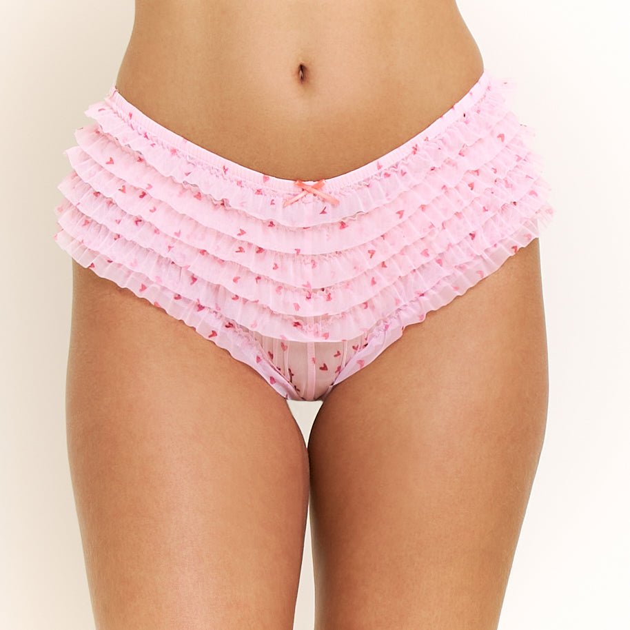 Rumba Hipster in Marzipan Hearts - - XL