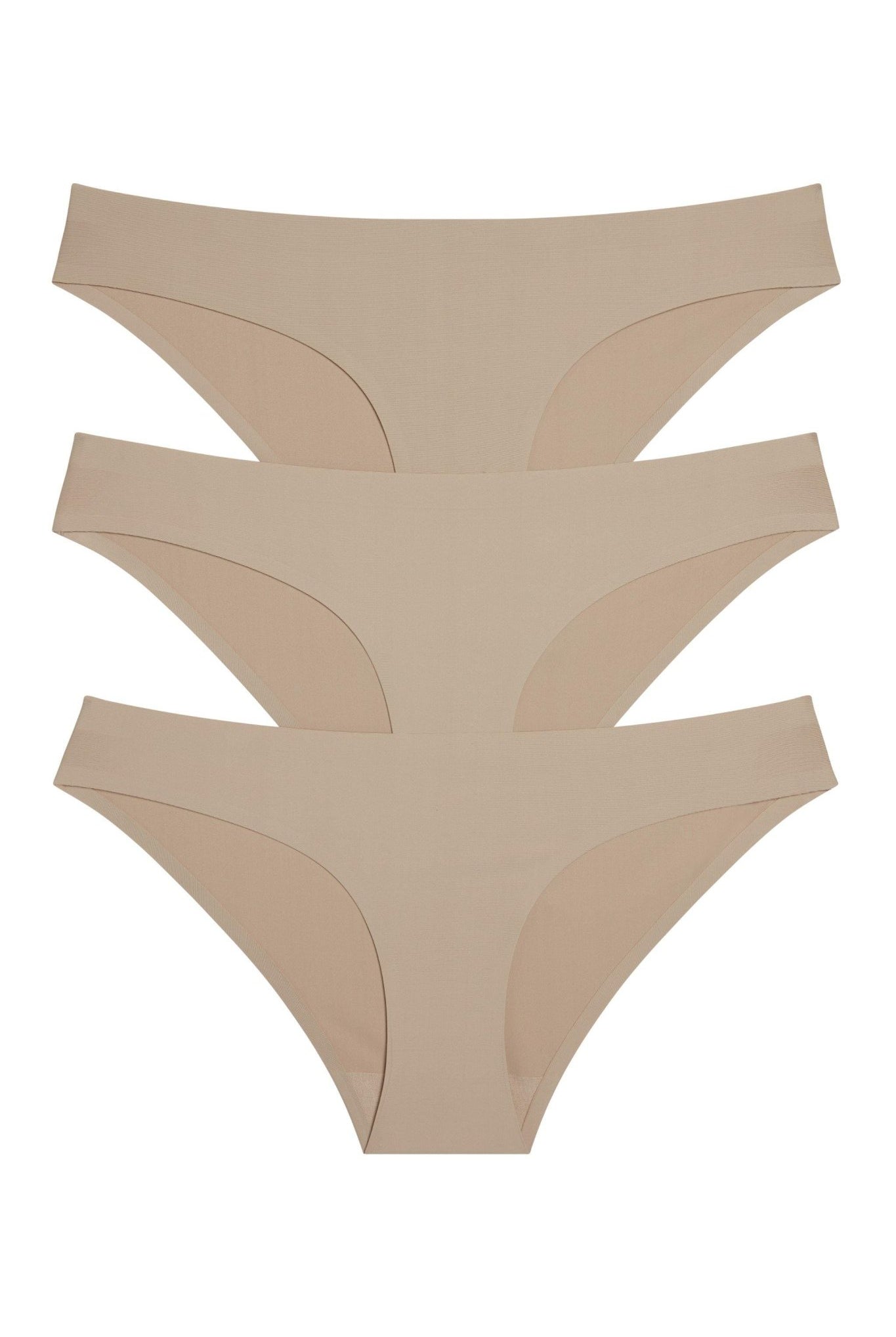 Skinz Hipster 3-Pack - Panty - Nude Nude