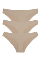 Skinz Hipster 3-Pack - Panty - Nude Nude