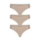 Skinz Thong 3-Pack - Panty - Nude Nude