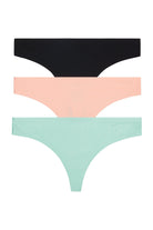 Skinz Thong 3-Pack - Panty -