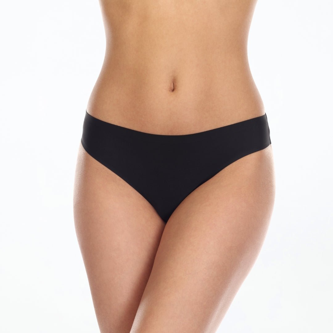 Skinz Thong 3-Pack In Black - Panty -