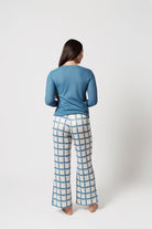 Snowed In PJ Set in Peppermint Plaid - Sleepwear & Loungewear -