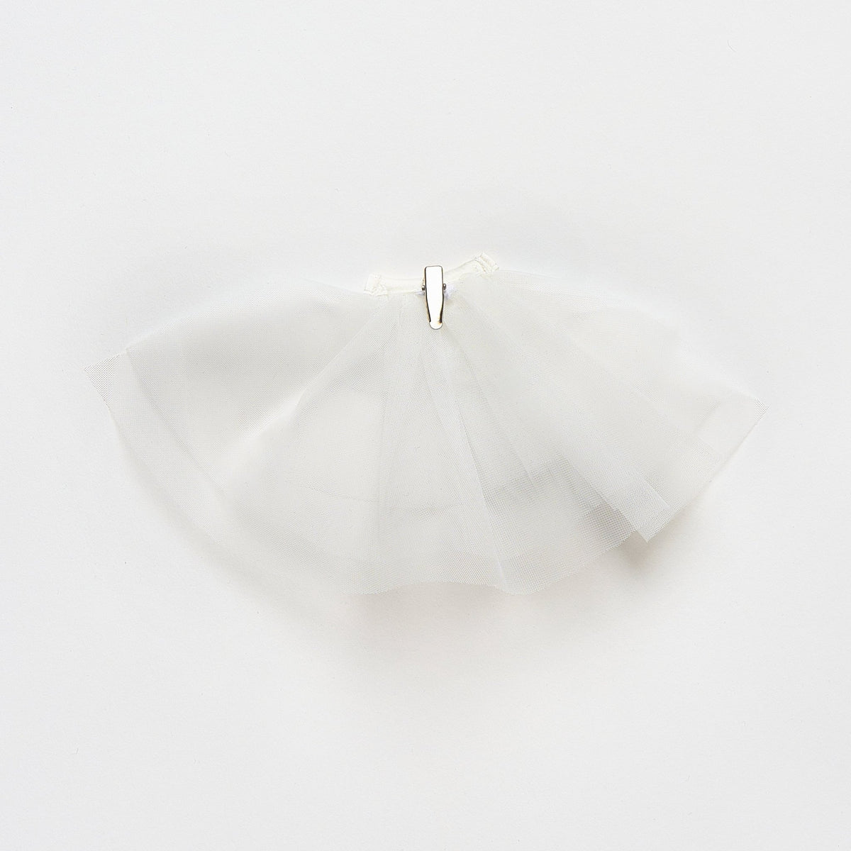 Something New Clip Booty Veil in White - Underwear -