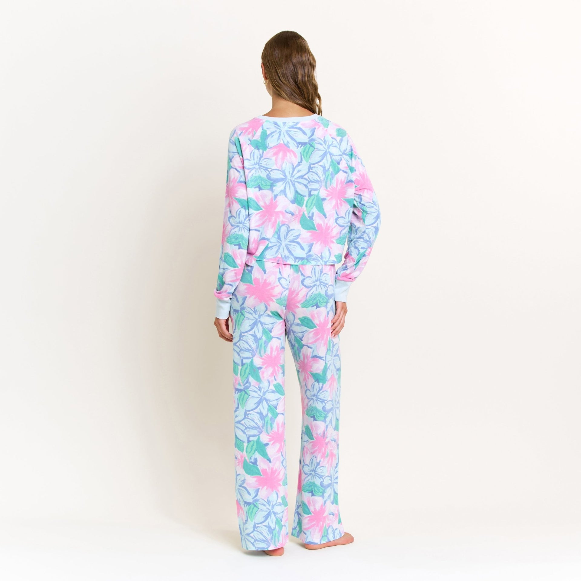 Star Seeker Long Open Set in Daybreak Floral - -
