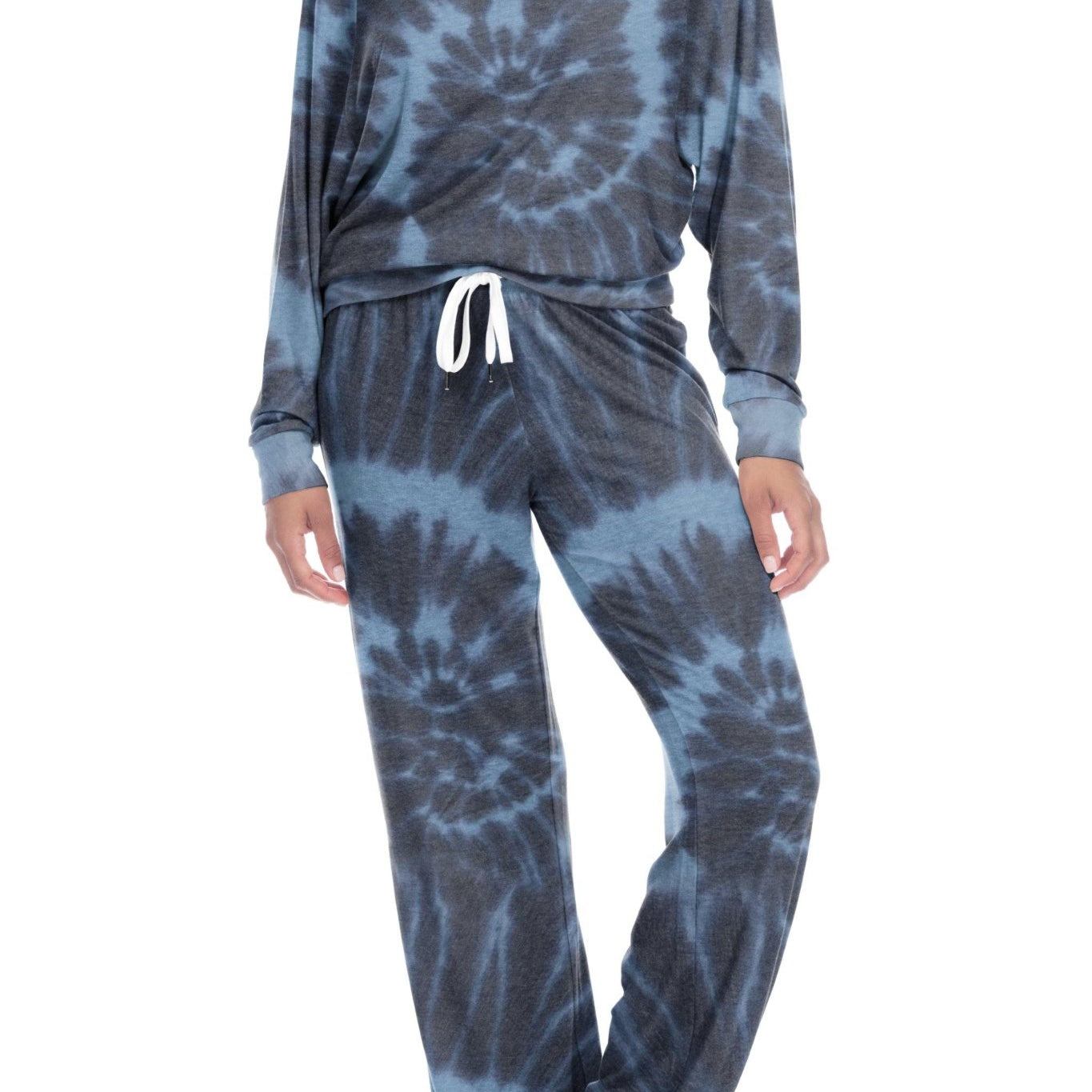 Star Seeker Long Set - Sleepwear & Loungewear - Navy Tie-Dye