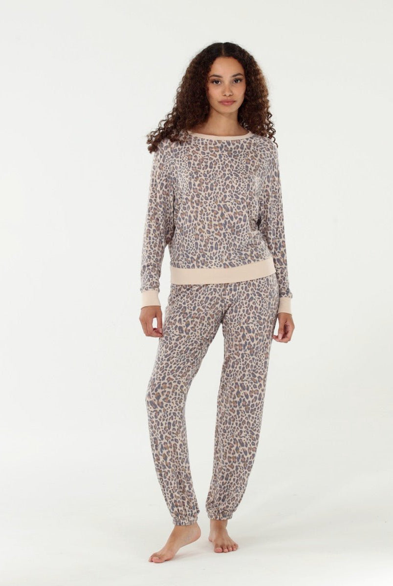 Star Seeker Long Set - Sleepwear & Loungewear - Leopard