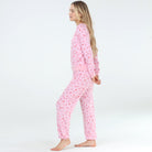 Star Seeker Long Set In Amour Hearts - Loungewear -