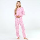 Star Seeker Long Set In Amour Hearts - Loungewear - X-Large