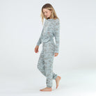 Star Seeker Long Set In Fern Camo - Loungewear -