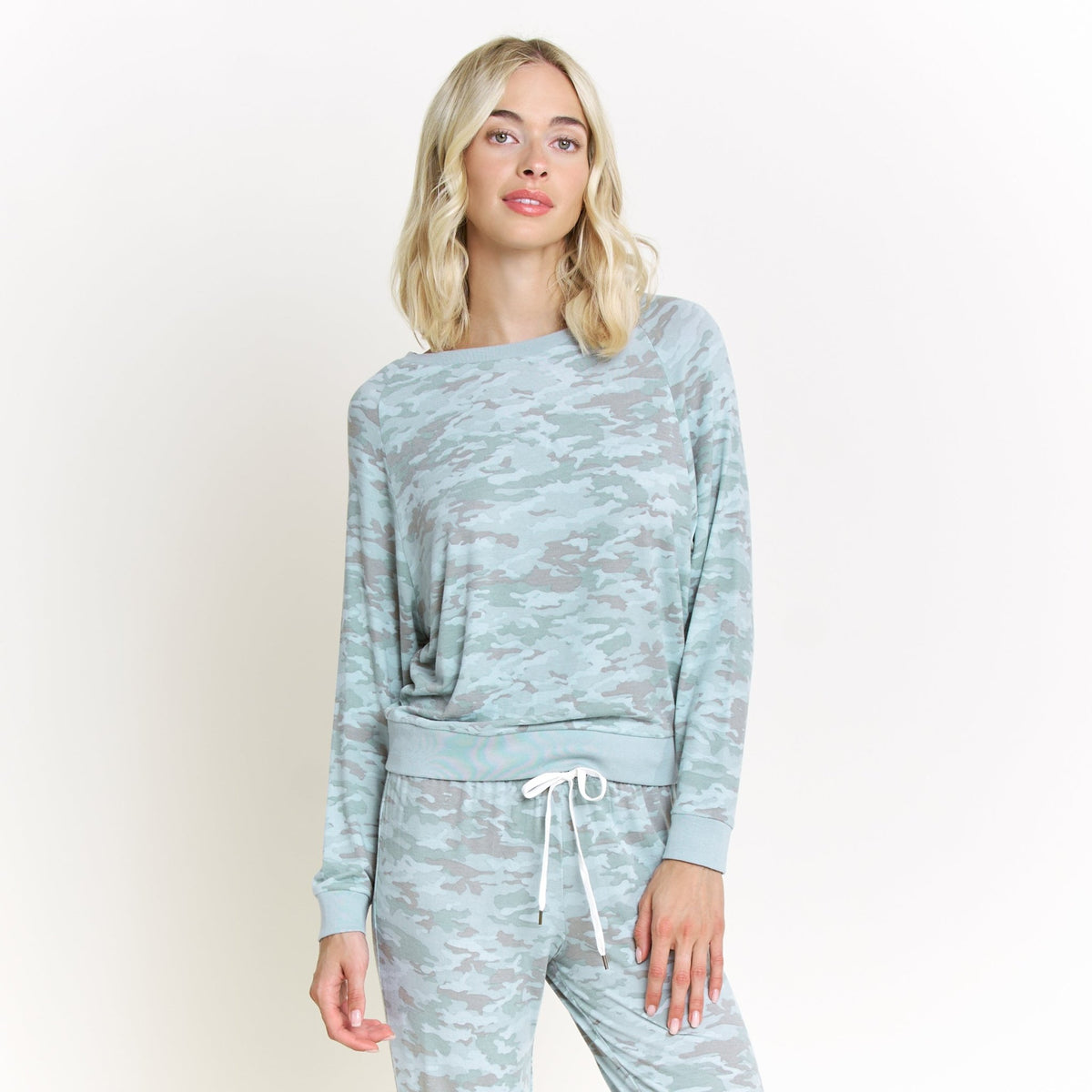 Star Seeker Long Set In Fern Camo - Sleepwear & Loungewear -