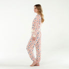 Star Seeker Long Set In Frolic Geo - Loungewear -