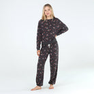 Star Seeker Long Set In Heart Daisies - Loungewear - X-Large