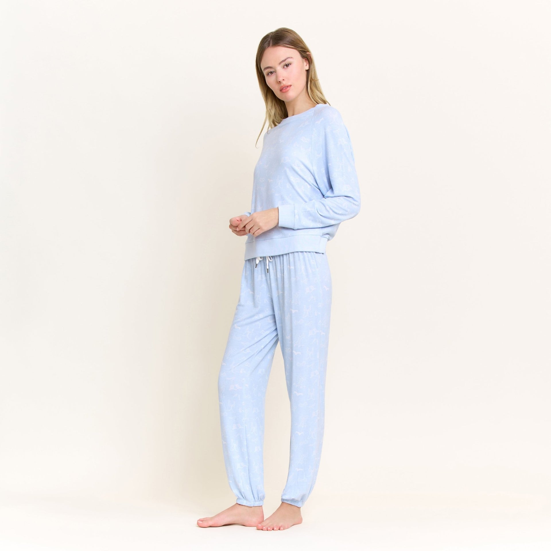 Star Seeker Long Set in Honeymoon Lingerie - Sleepwear & Loungewear -