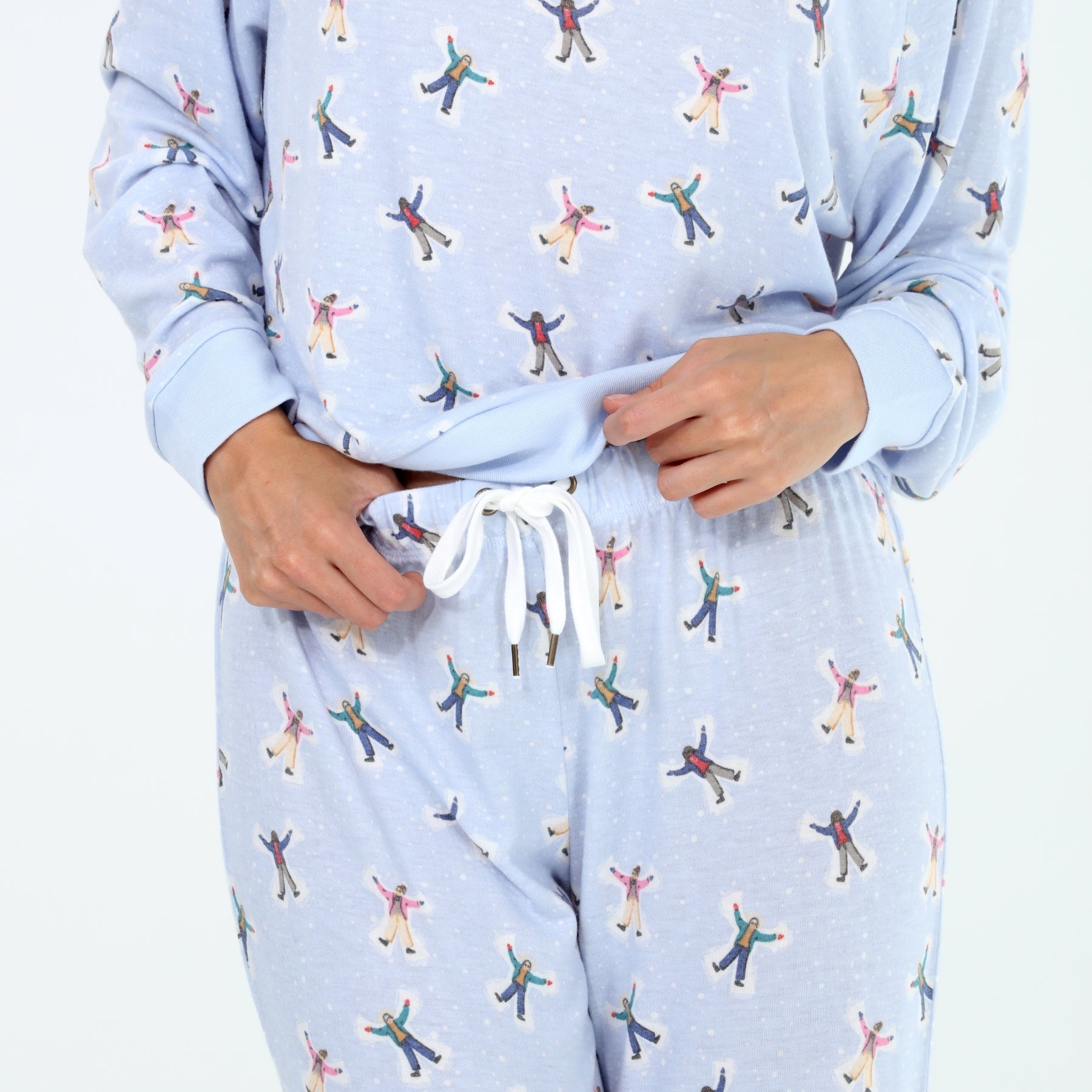 Star Seeker Long Set In Leisure Snow Angels - Loungewear -