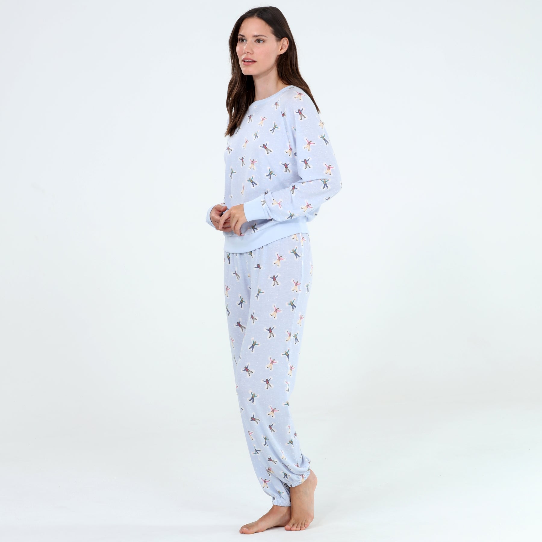 Star Seeker Long Set In Leisure Snow Angels - Loungewear -