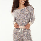 Star Seeker Long Set In Leopard - Sleepwear & Loungewear -