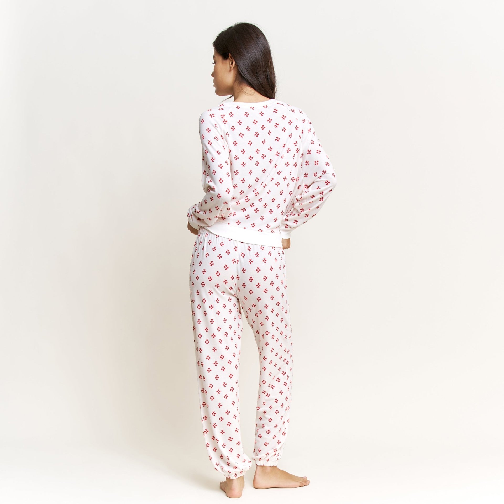 Star Seeker Long Set in Lucky Hearts - Sleepwear & Loungewear -