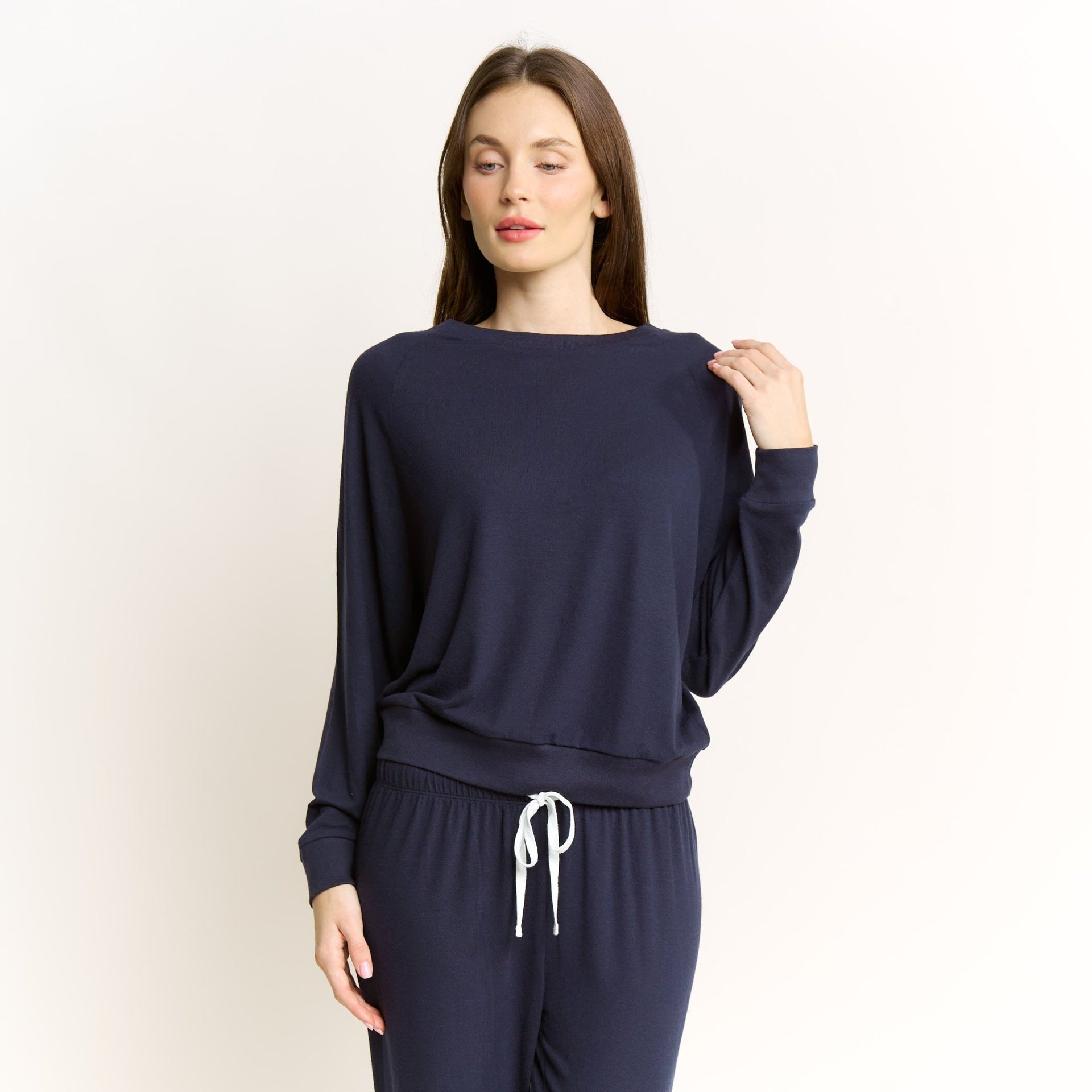 Star Seeker Long Set in Midnight - Sleepwear & Loungewear -