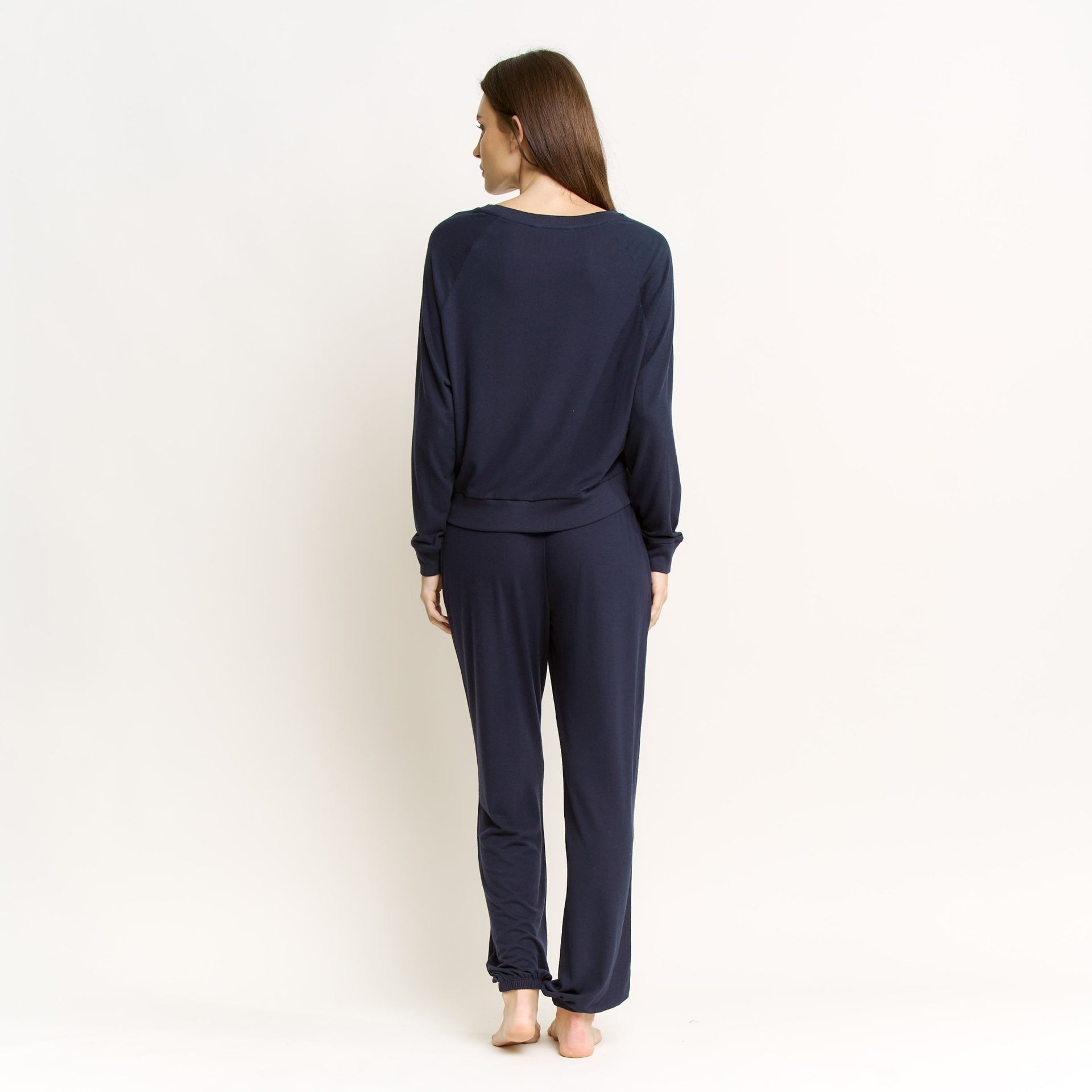 Star Seeker Long Set in Midnight - Sleepwear & Loungewear -