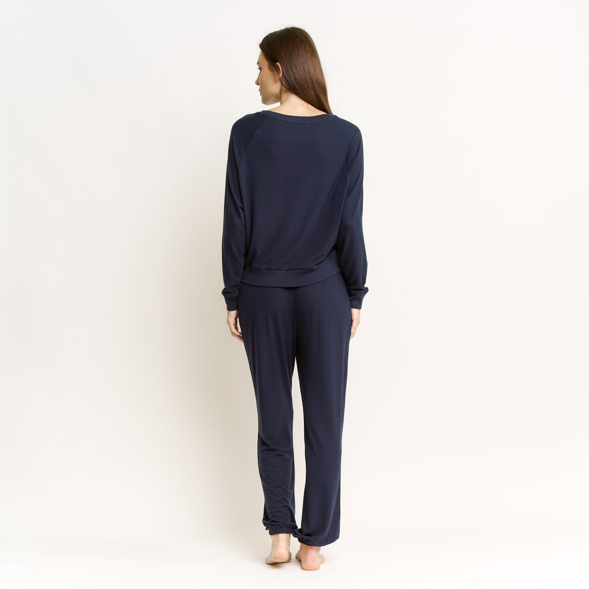 Star Seeker Long Set in Midnight - Sleepwear & Loungewear -