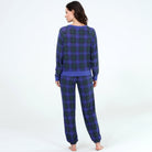 Star Seeker Long Set In Noel Plaid - Loungewear -