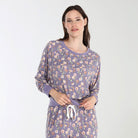 Star Seeker Long Set In Nova Floral - Loungewear -