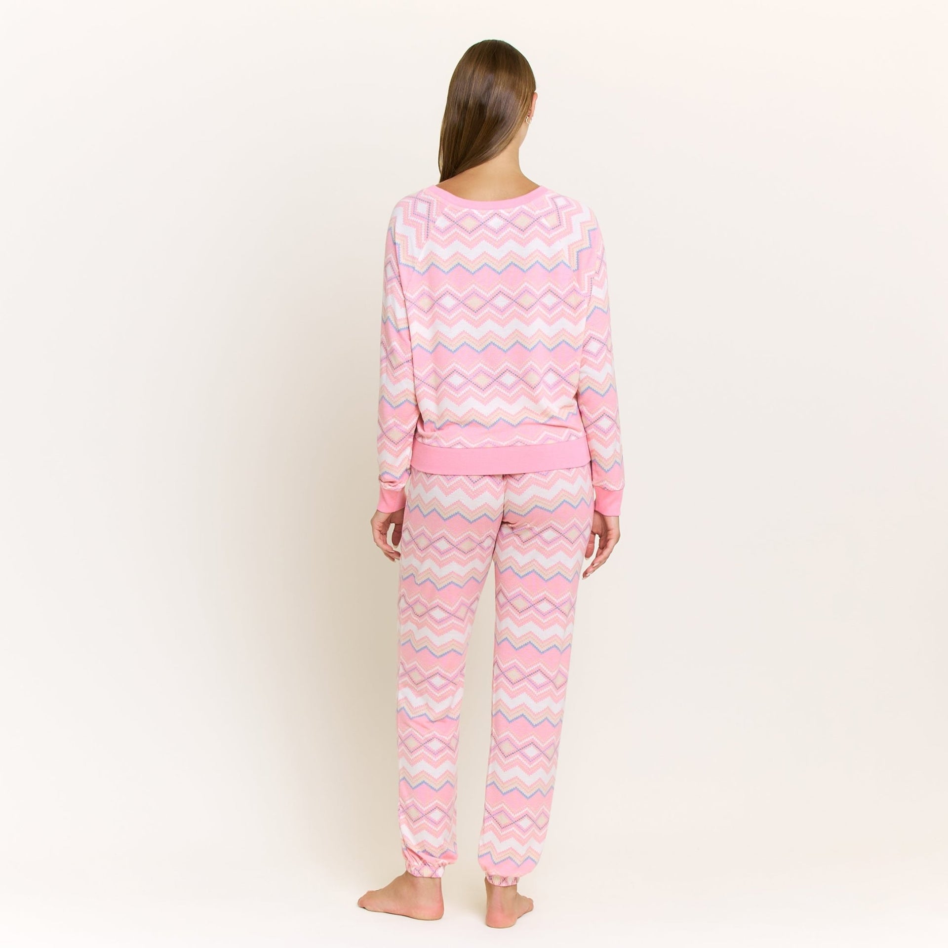 Star Seeker Long Set in Paloma Fair Isle - Sleepwear & Loungewear -