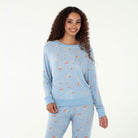 Star Seeker Long Set In Pisces Berries - Loungewear -