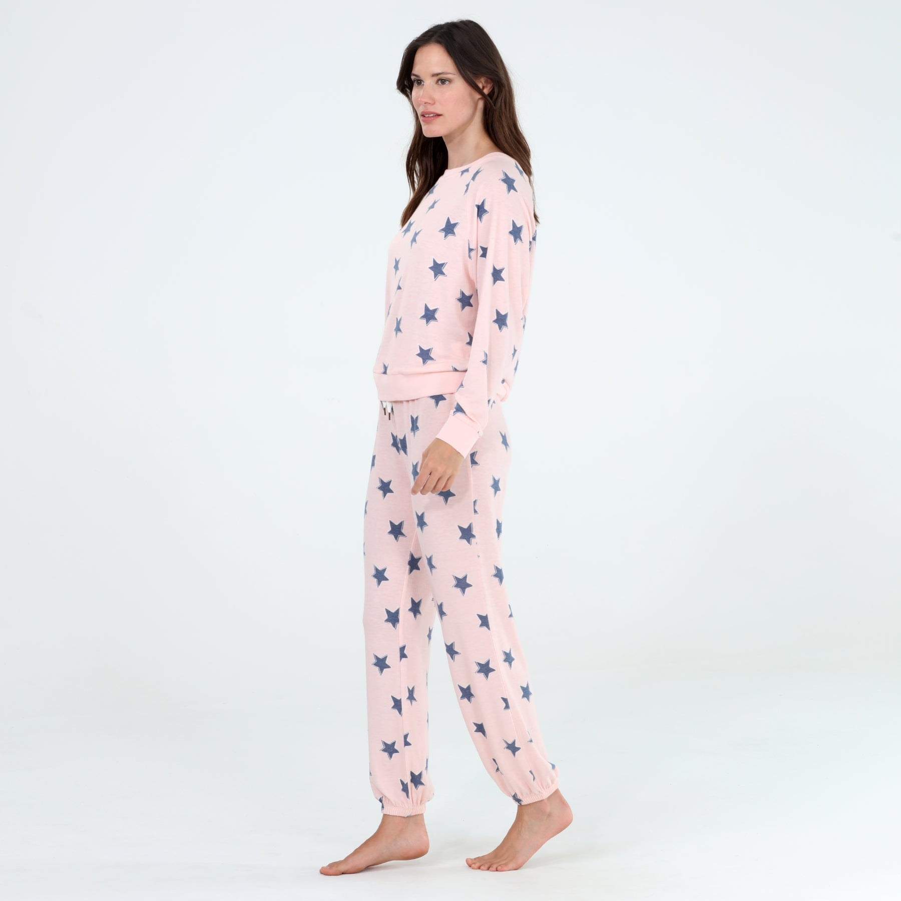 Star Seeker Long Set In Sprite Stars - Loungewear -