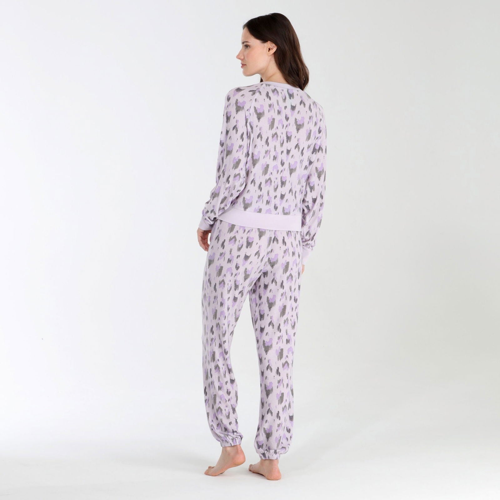 Star Seeker Long Set In Whisper Ikat - Loungewear -