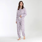 Star Seeker Long Set In Whisper Ikat - Loungewear -