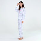 Star Seeker Long Set In White Skis - Loungewear -