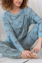 Star Seeker Lounge Set in Galaxy Cheetah - Sleepwear & Loungewear -